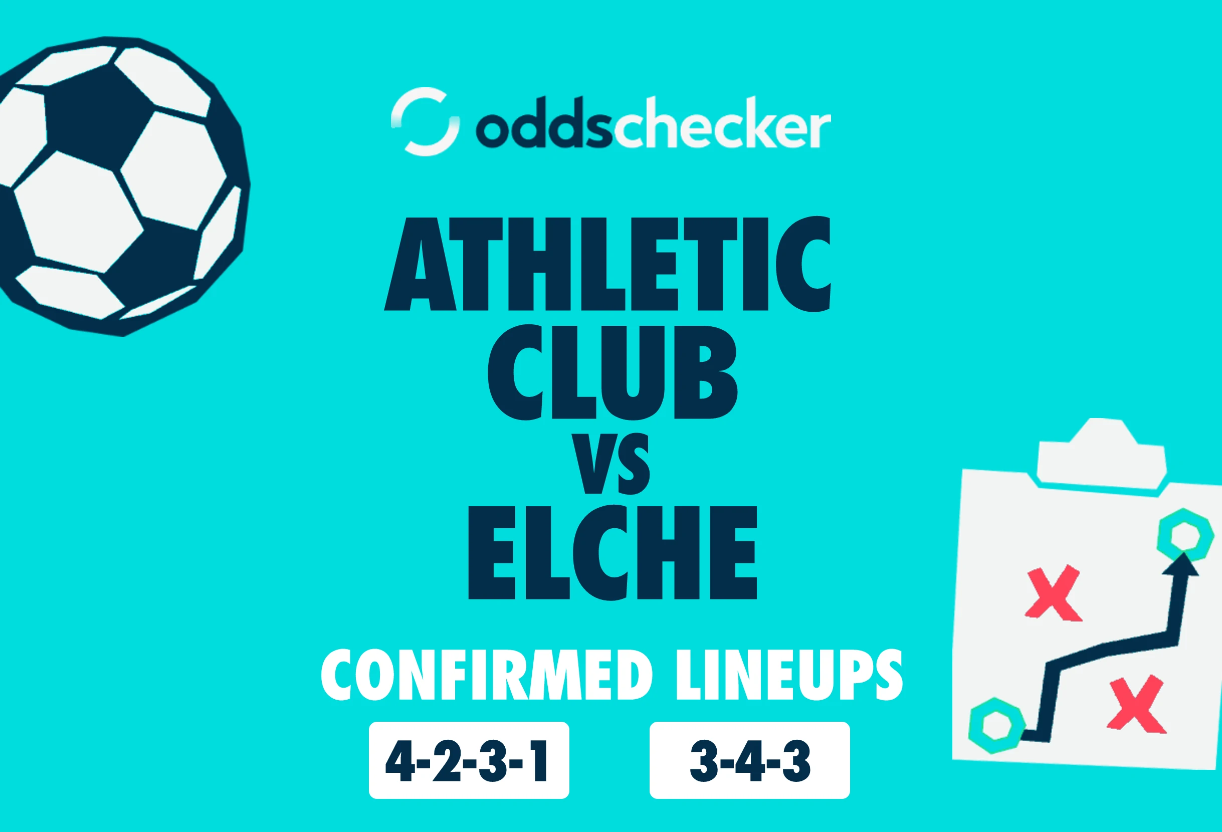 Athletic Club vs Elche Confirmed Lineups