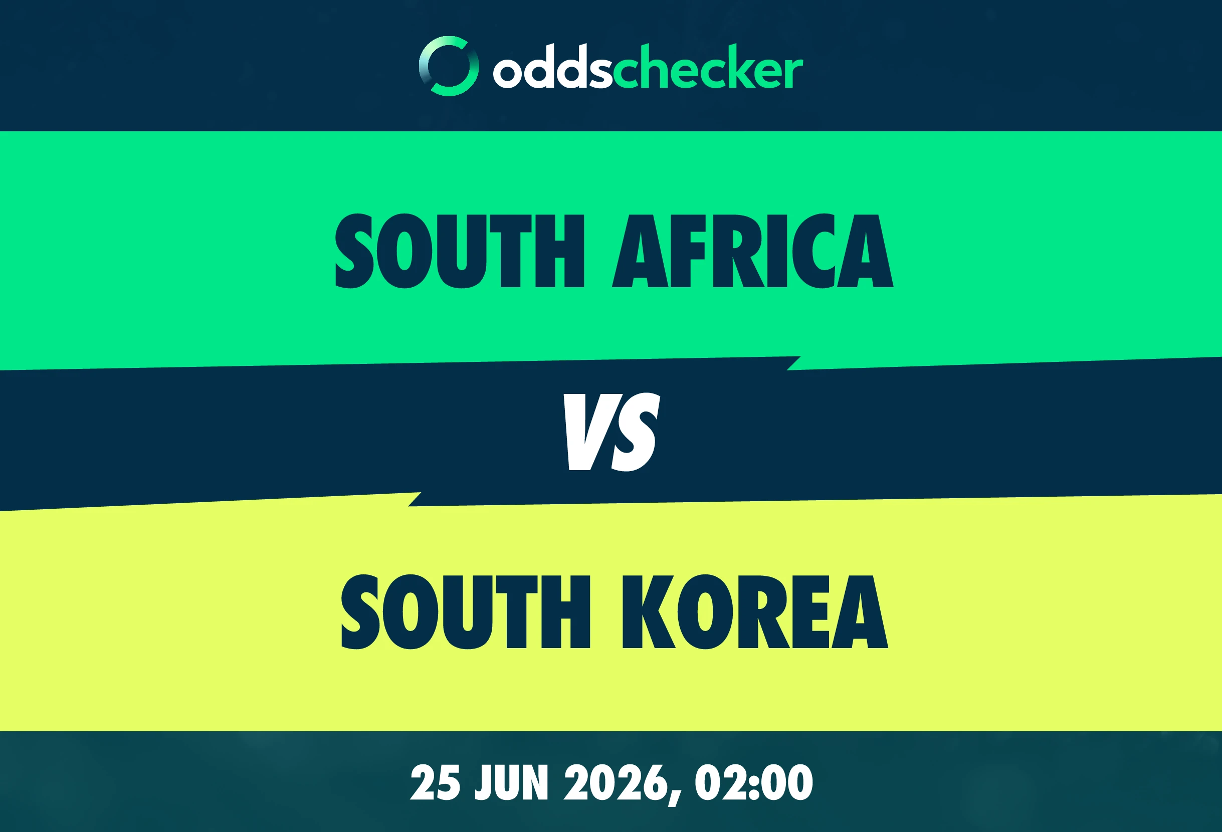 South Africa vs South Korea Lineups, Prediction, Betting Tips & Odds
