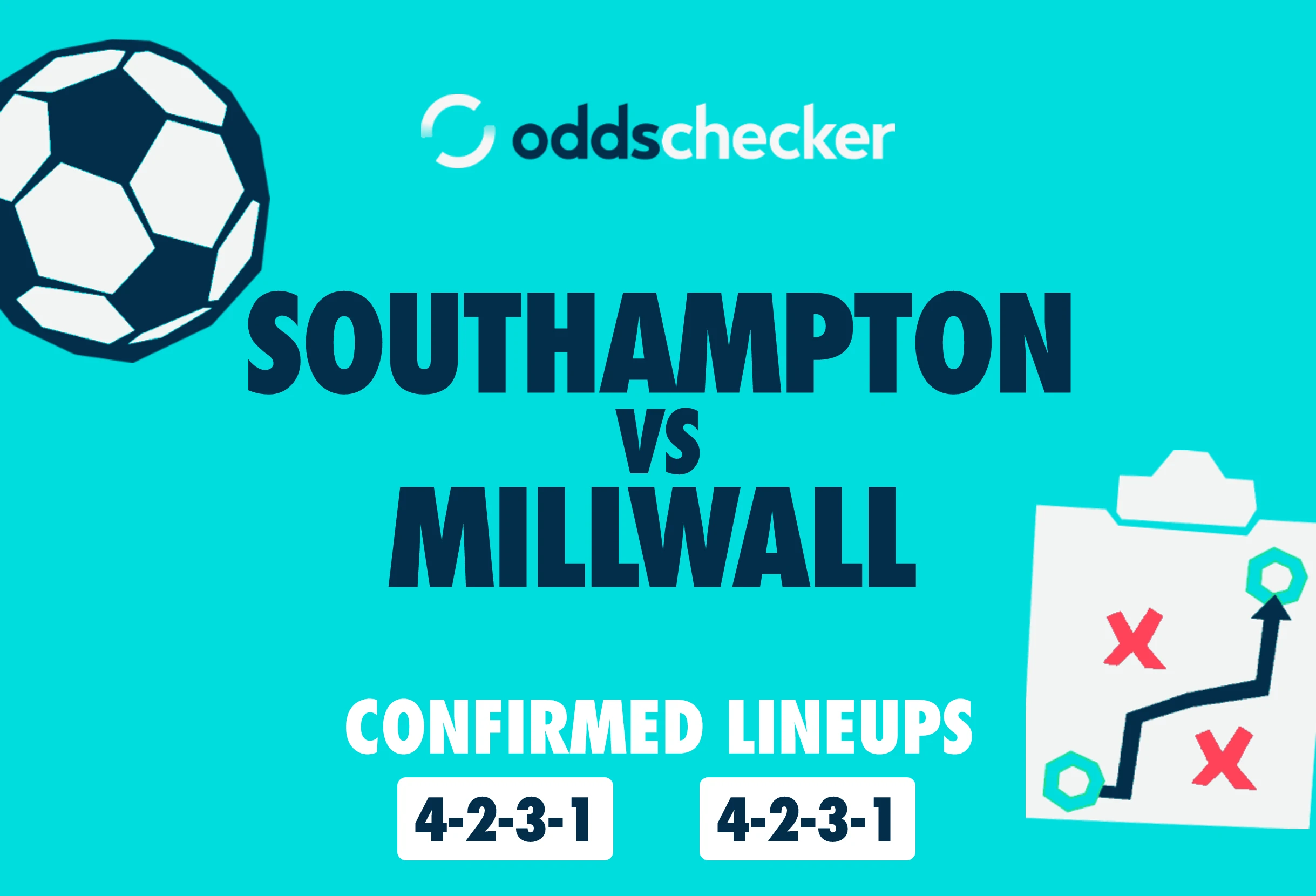 Southampton vs Millwall Confirmed Lineups