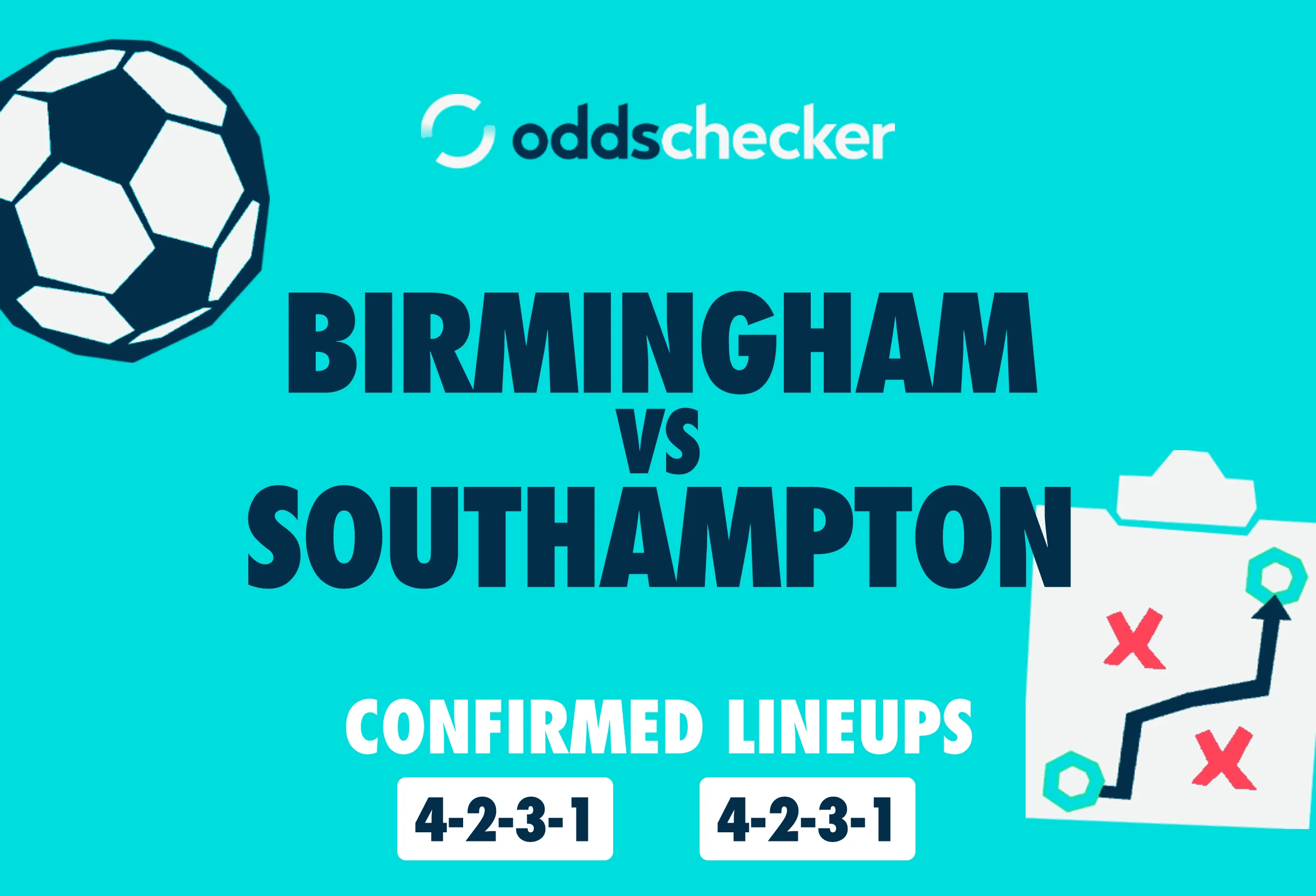 Birmingham vs Southampton Confirmed Lineups