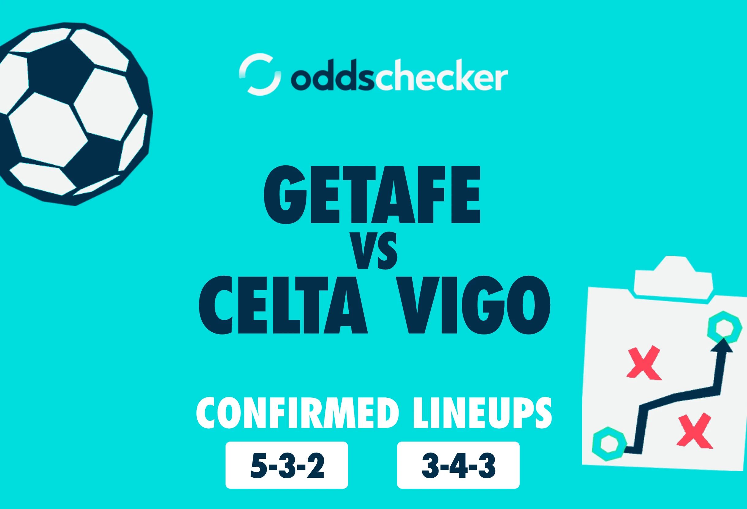 Getafe vs Celta Vigo Confirmed Lineups