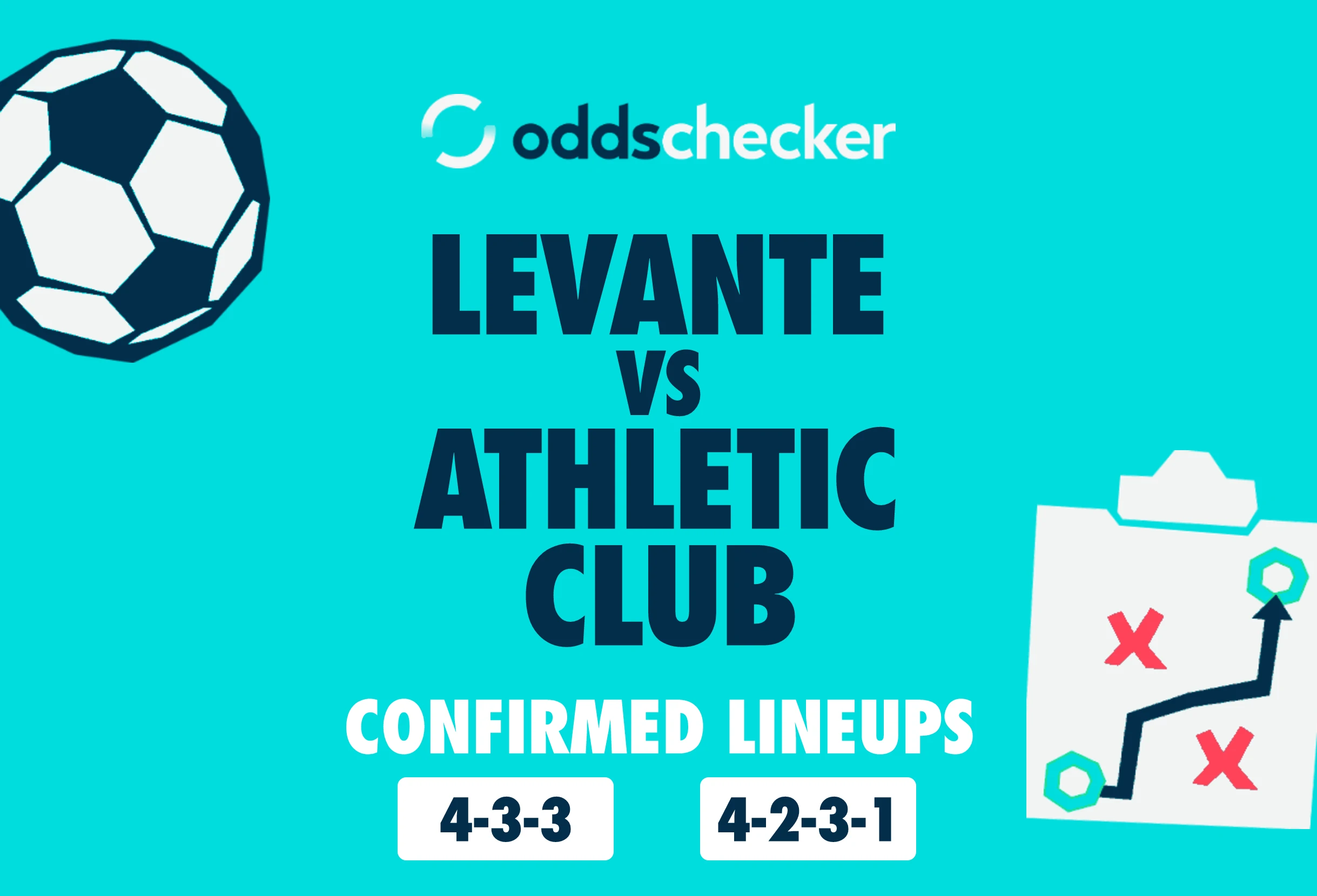 Levante vs Athletic Club Confirmed Lineups