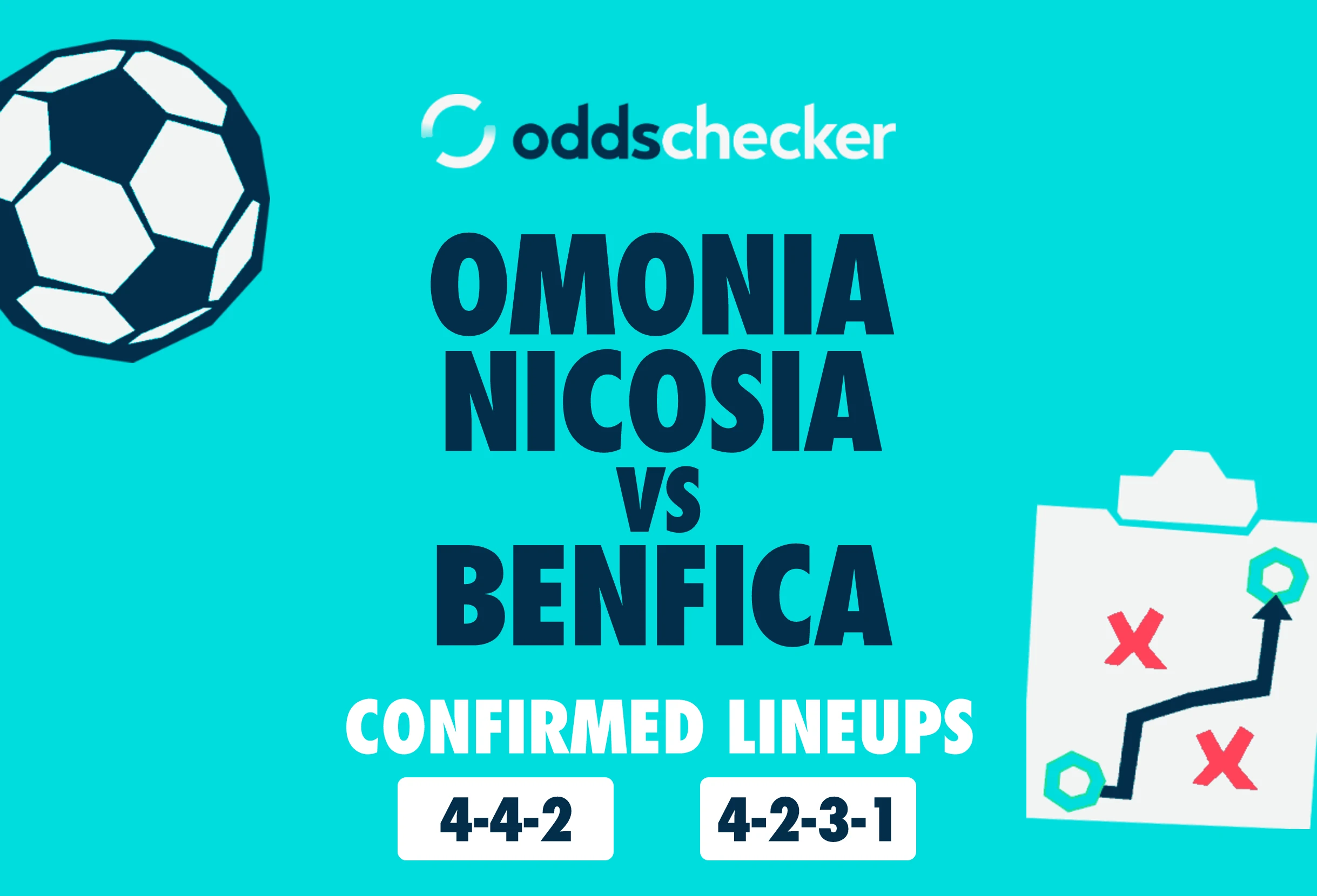 Omonia Nicosia vs Benfica: Confirmed Lineups & Match Prediction
