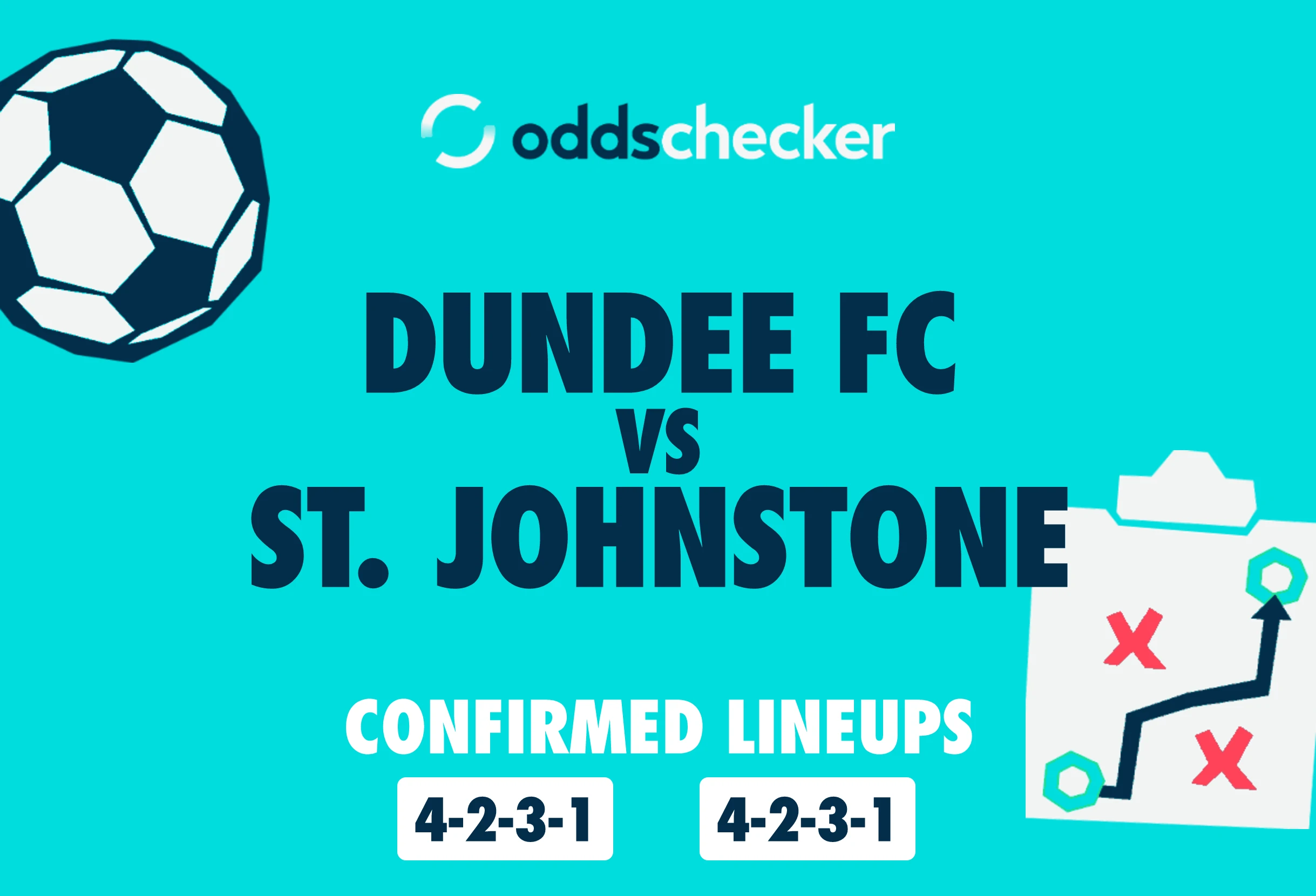 Dundee FC vs St. Johnstone Confirmed Lineups