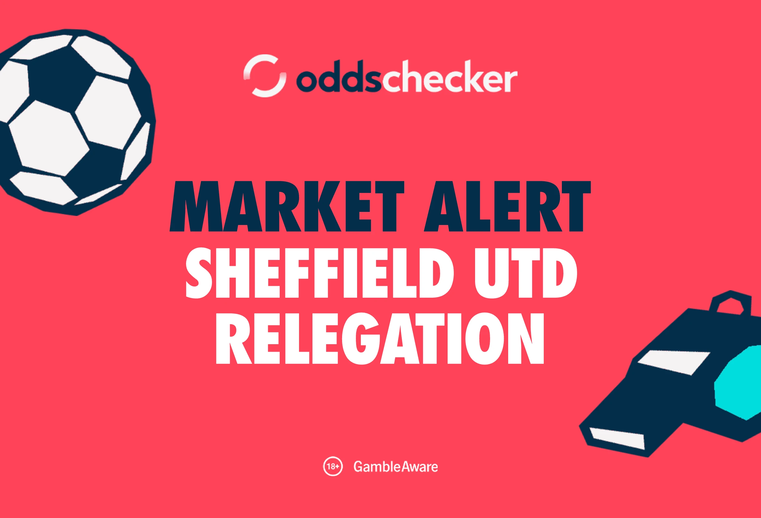 Sheffield Utd To Be Relegated From The Championship Odds Now 9/4