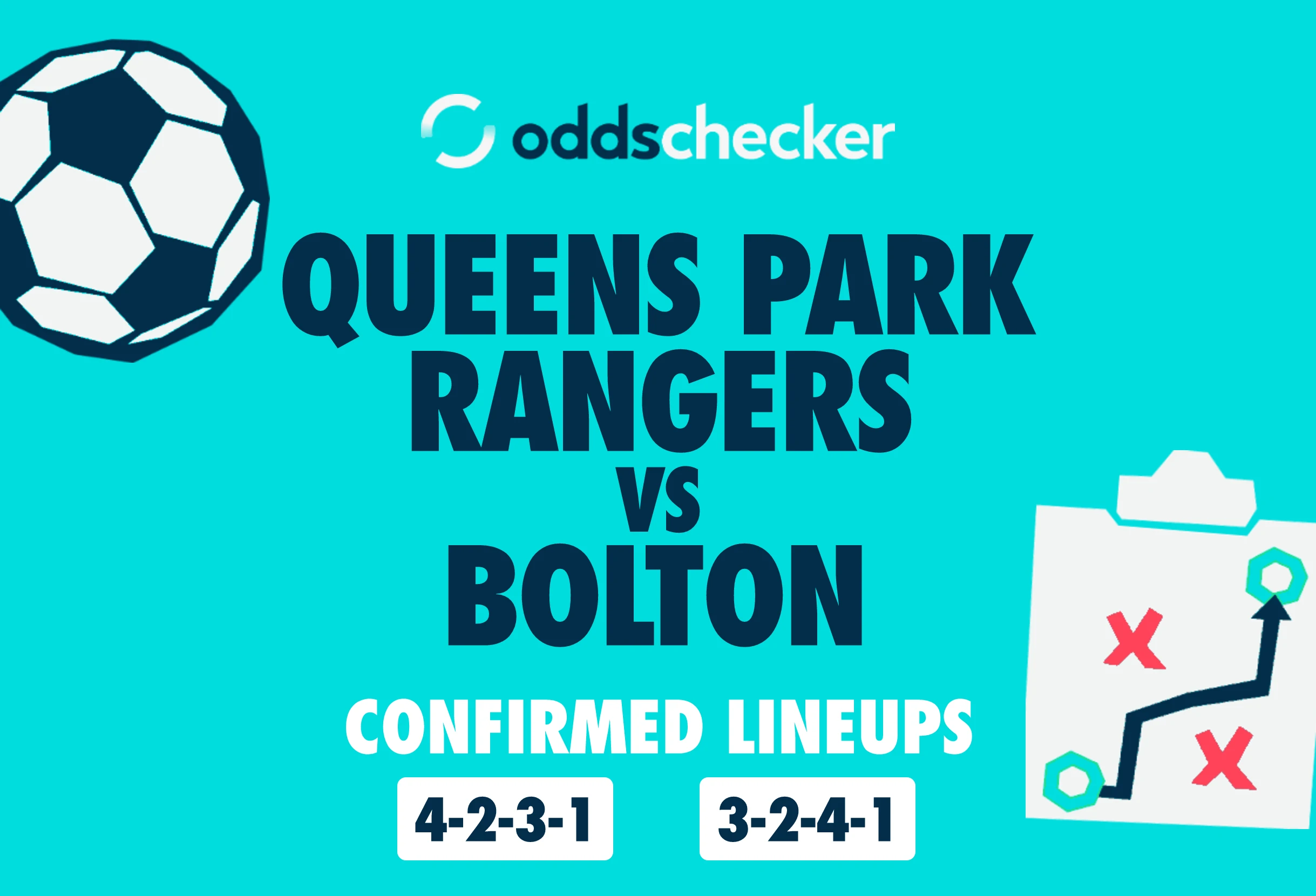 Queens Park Rangers vs Bolton Confirmed Lineups