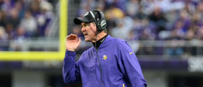 First NFL Head Coach to Be Fired Odds Update: Mike Zimmer Is on
