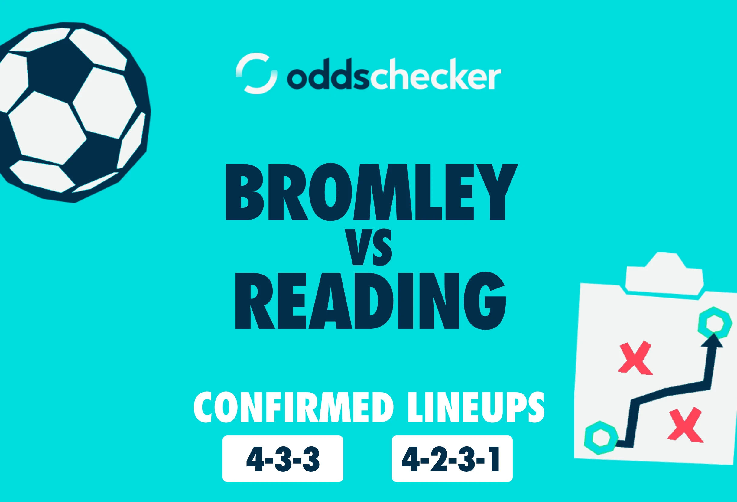 Bromley vs Reading Confirmed Lineups