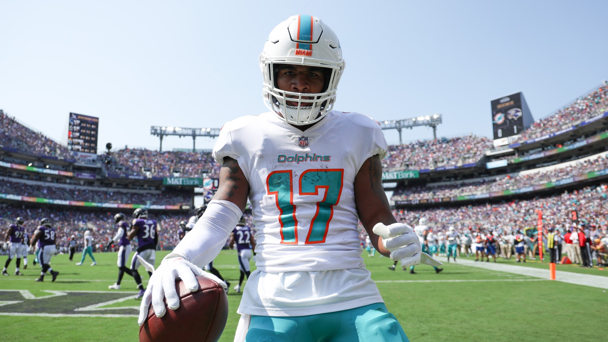 Miami Dolphins vs. New England Patriots Player Prop Pick: Will Jaylen Waddle  Produce on SNF Week 2?