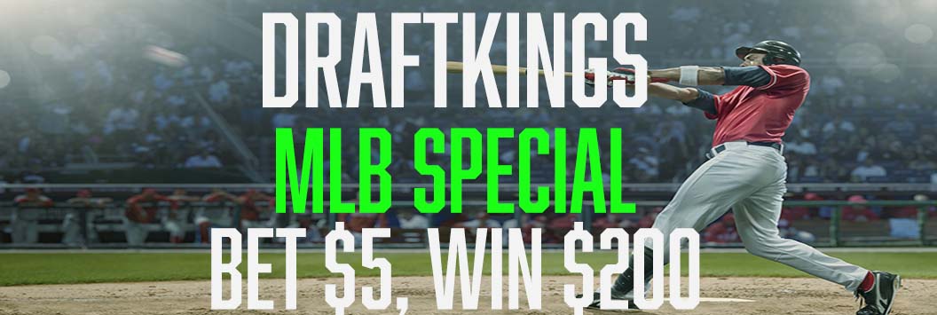 DraftKings Bet $5, Win $200 MLB 1