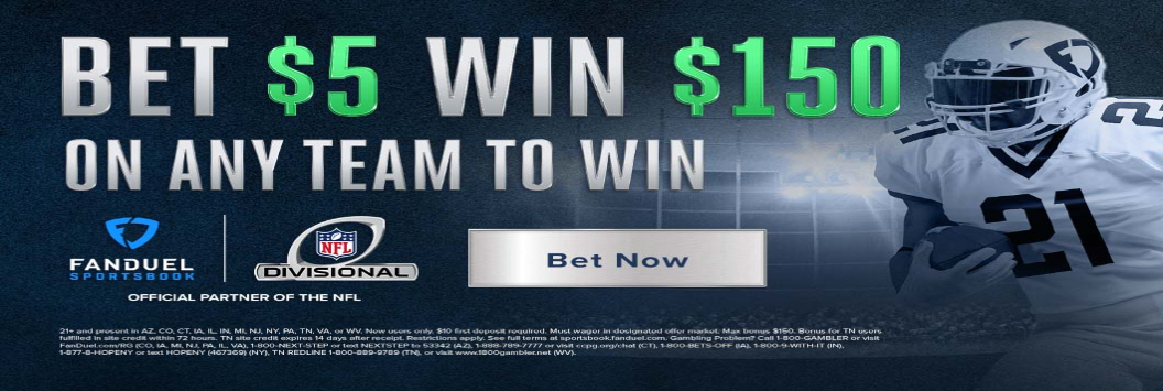 FanDuel Promo Code Gives 30-1 Odds on Any NFL Wild Card Game