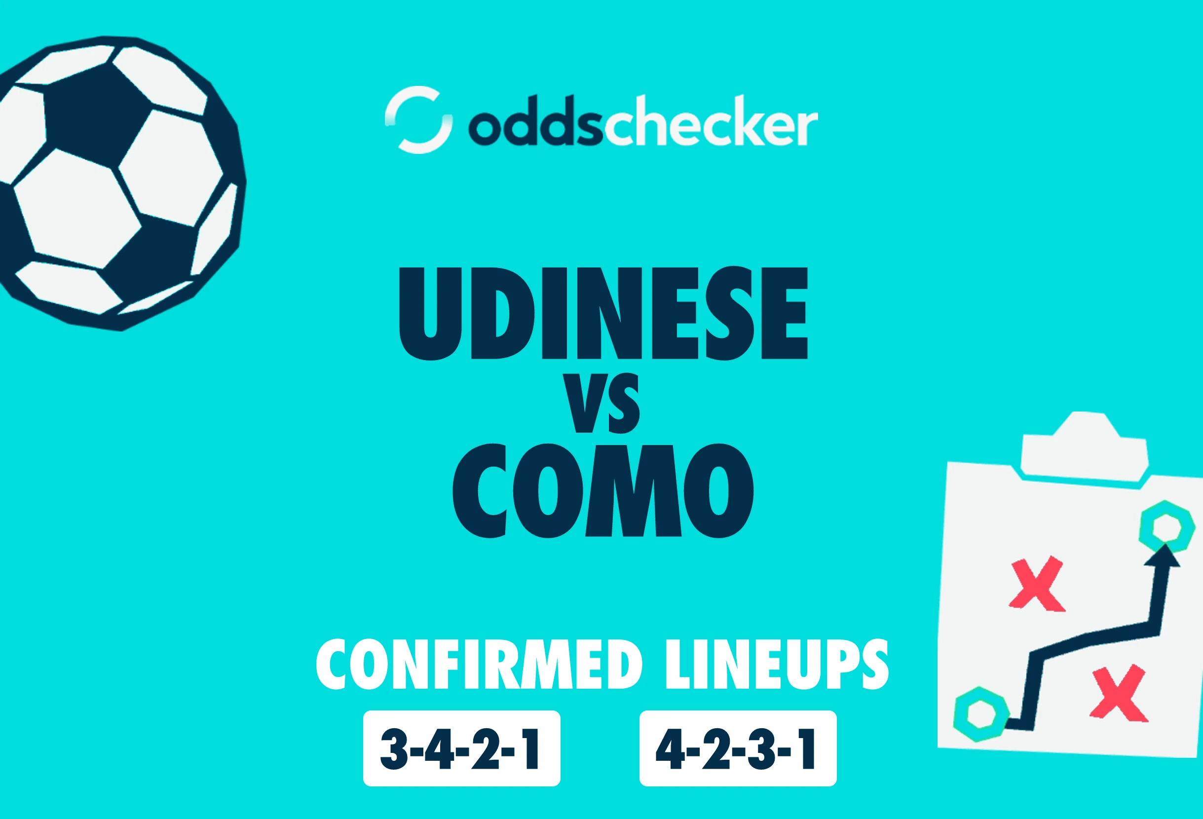 Udinese vs Como Confirmed Lineups