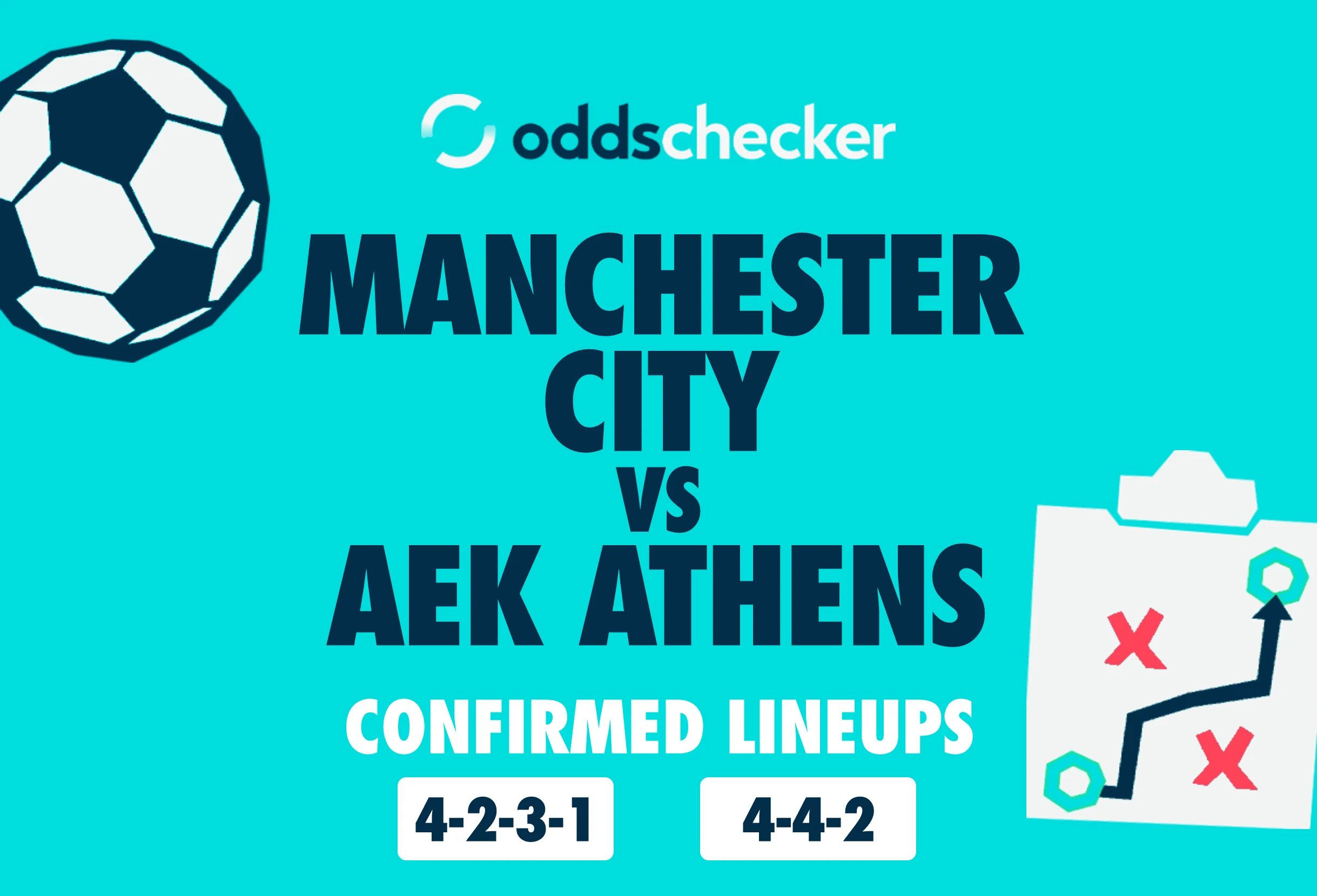 Manchester City vs AEK Athens: Confirmed Lineups & Match Prediction