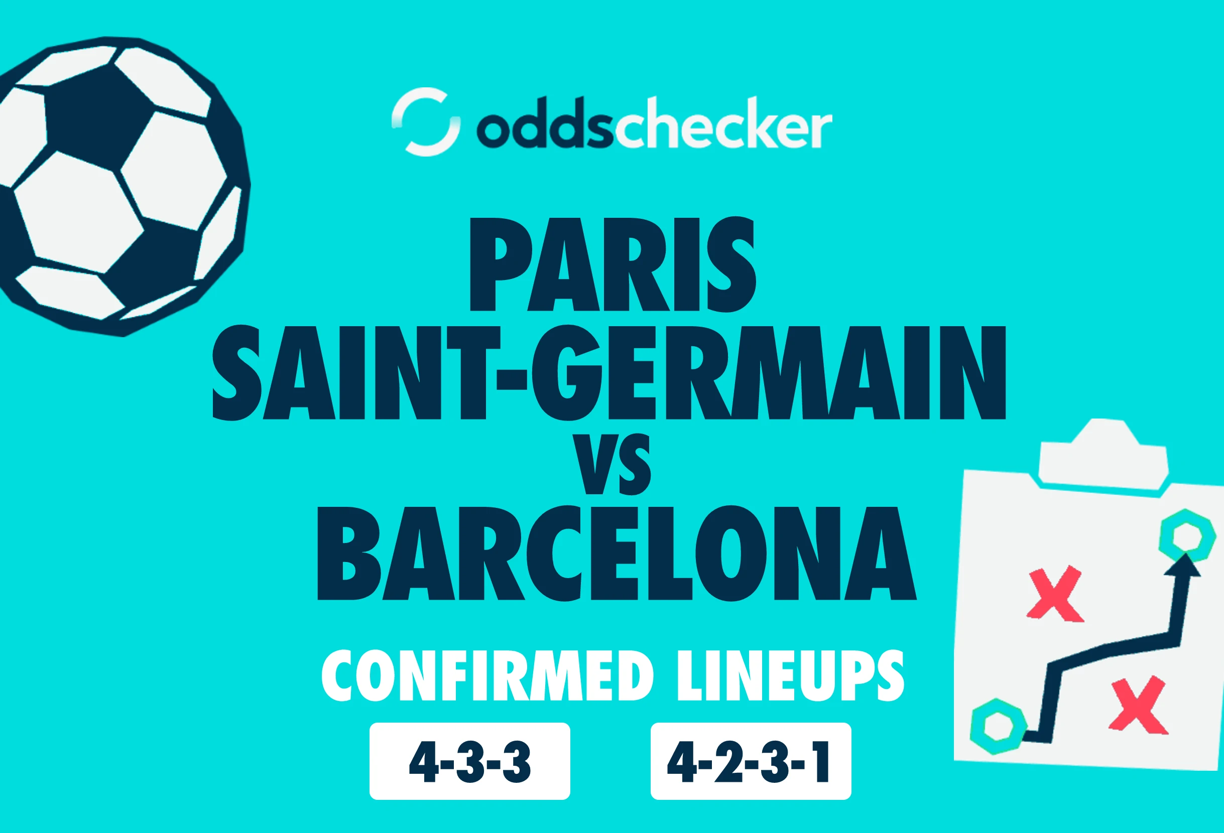 Paris Saint-Germain vs Barcelona: Confirmed Lineups & Match Prediction