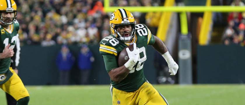 New London's AJ Dillon eager to rebound with Packers after busy