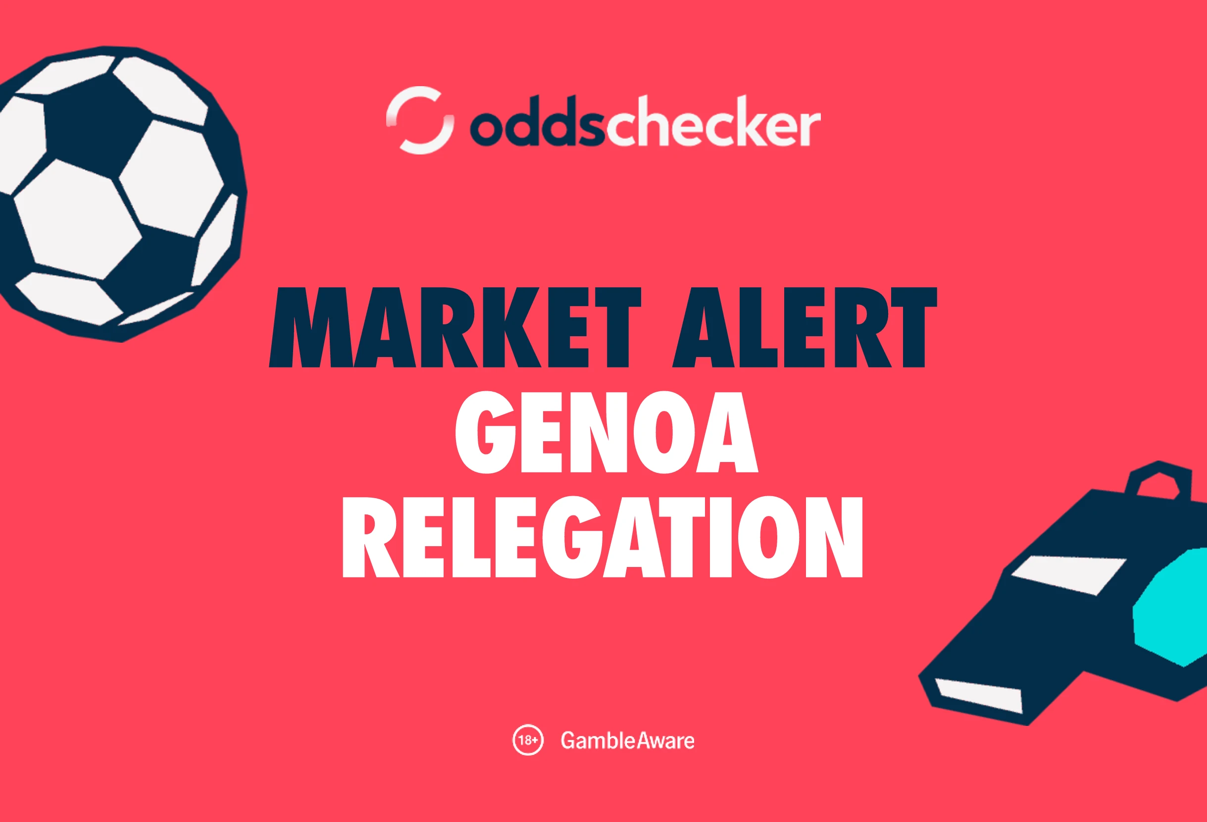 Genoa To Be Relegated From The Italian Serie A Odds Now 10/3