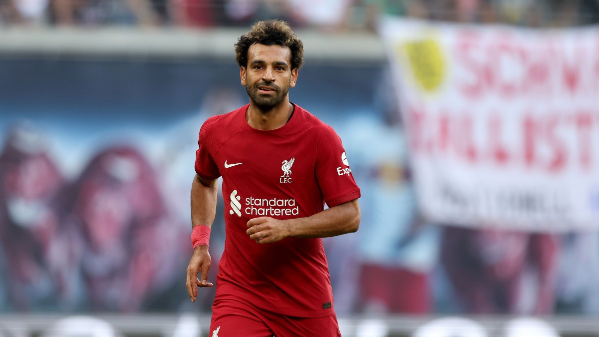 Mo Salah Liverpool smirk