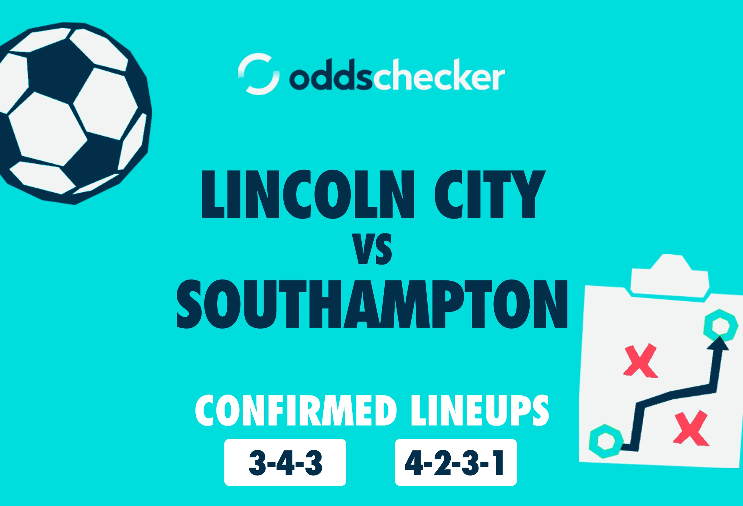 Lincoln City vs Southampton Confirmed Lineups