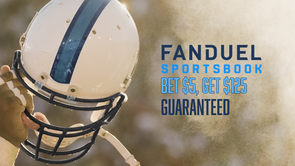 FanDuel Bet $5, Get $125 Helmet