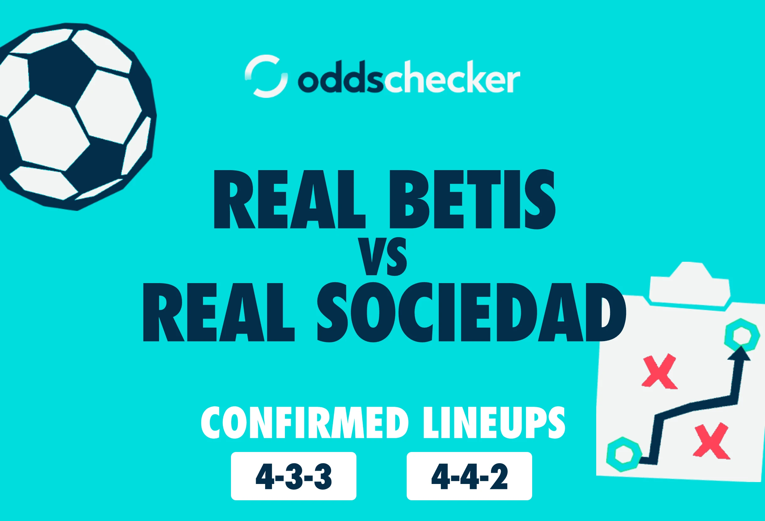 Real Betis vs Real Sociedad Confirmed Lineups