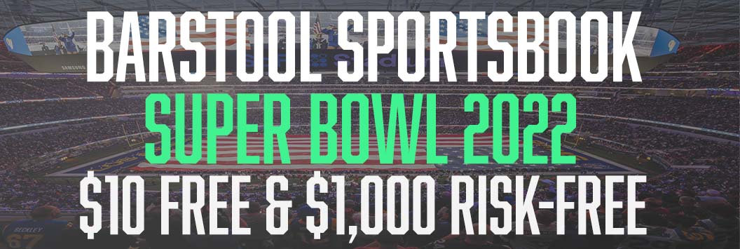 Barstool Sportsbook Super Bowl Promo Code: $10 Completely Free