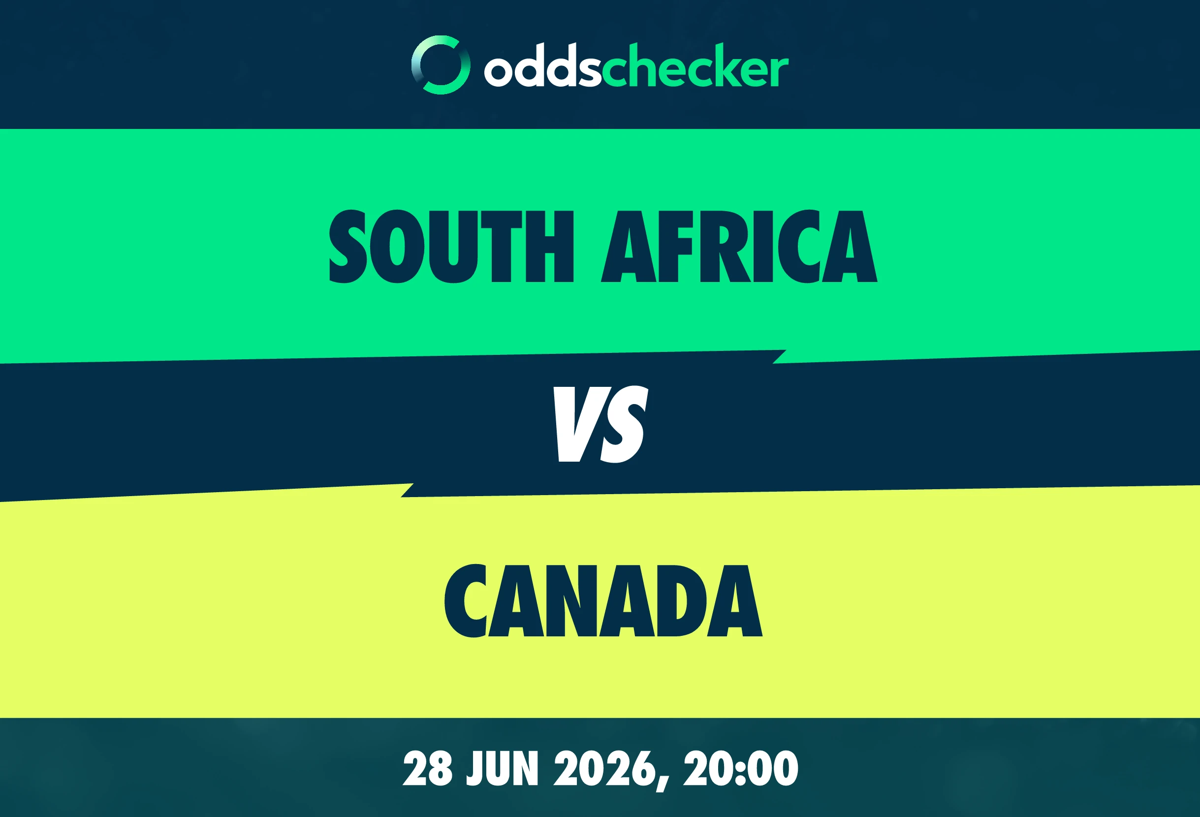 South Africa vs Canada Lineups, Prediction, Betting Tips & Odds