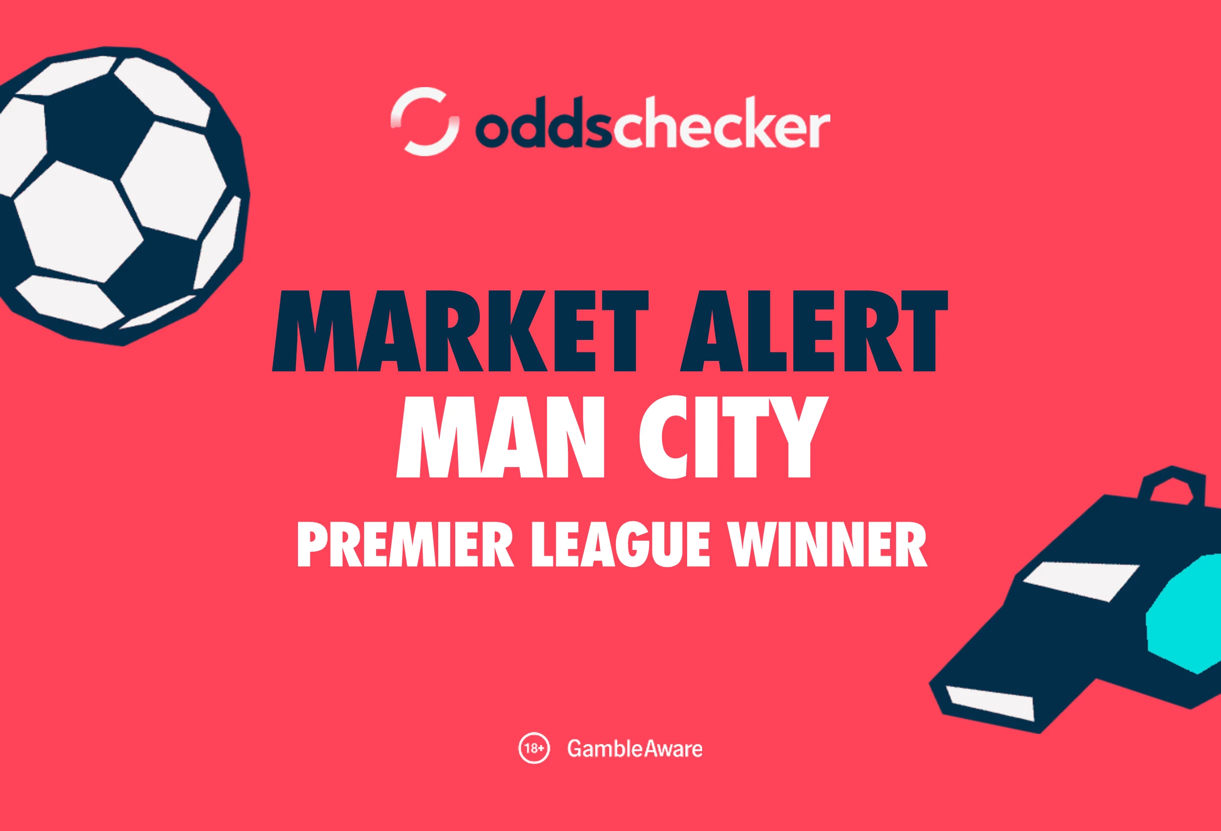 Man City To Win The Premier League Odds Now 11/2