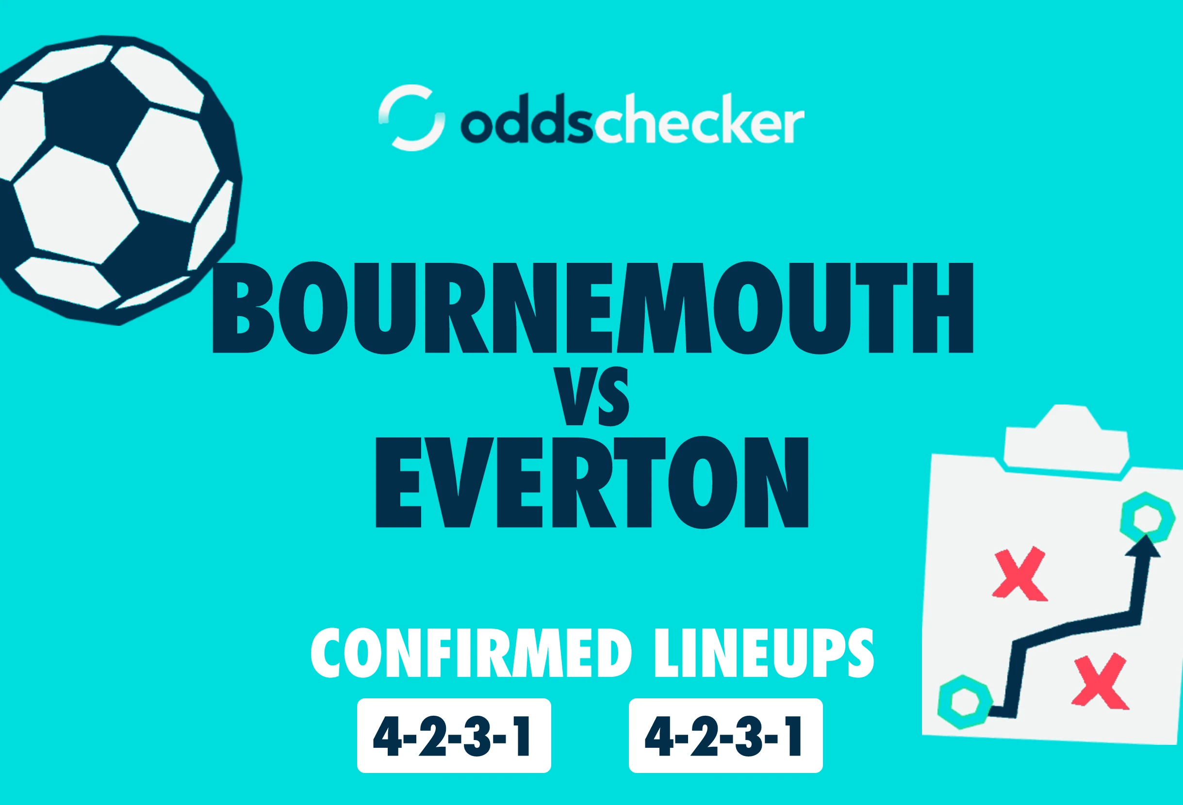 Bournemouth vs Everton Confirmed Lineups