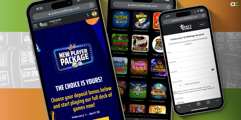 DraftKings Casino Sign Up