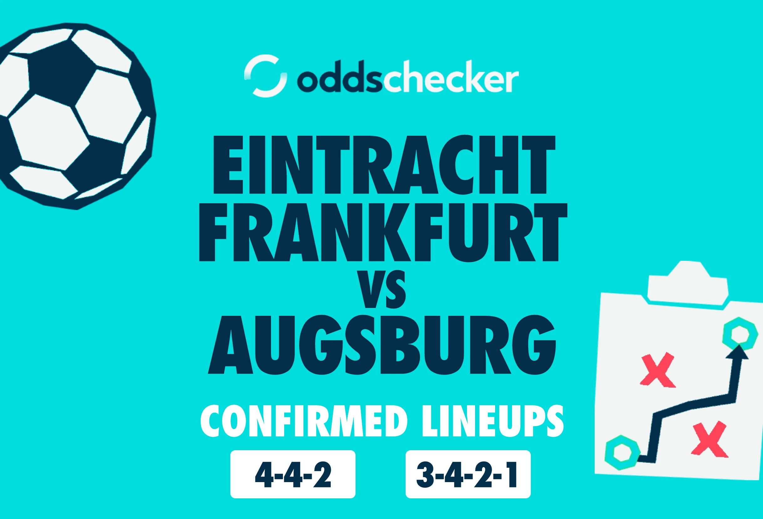 Eintracht Frankfurt vs Augsburg Confirmed Lineups