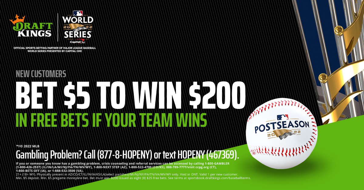 DraftKings Promo Code World Series: Get 40-1 Odds on Phillies or Astros