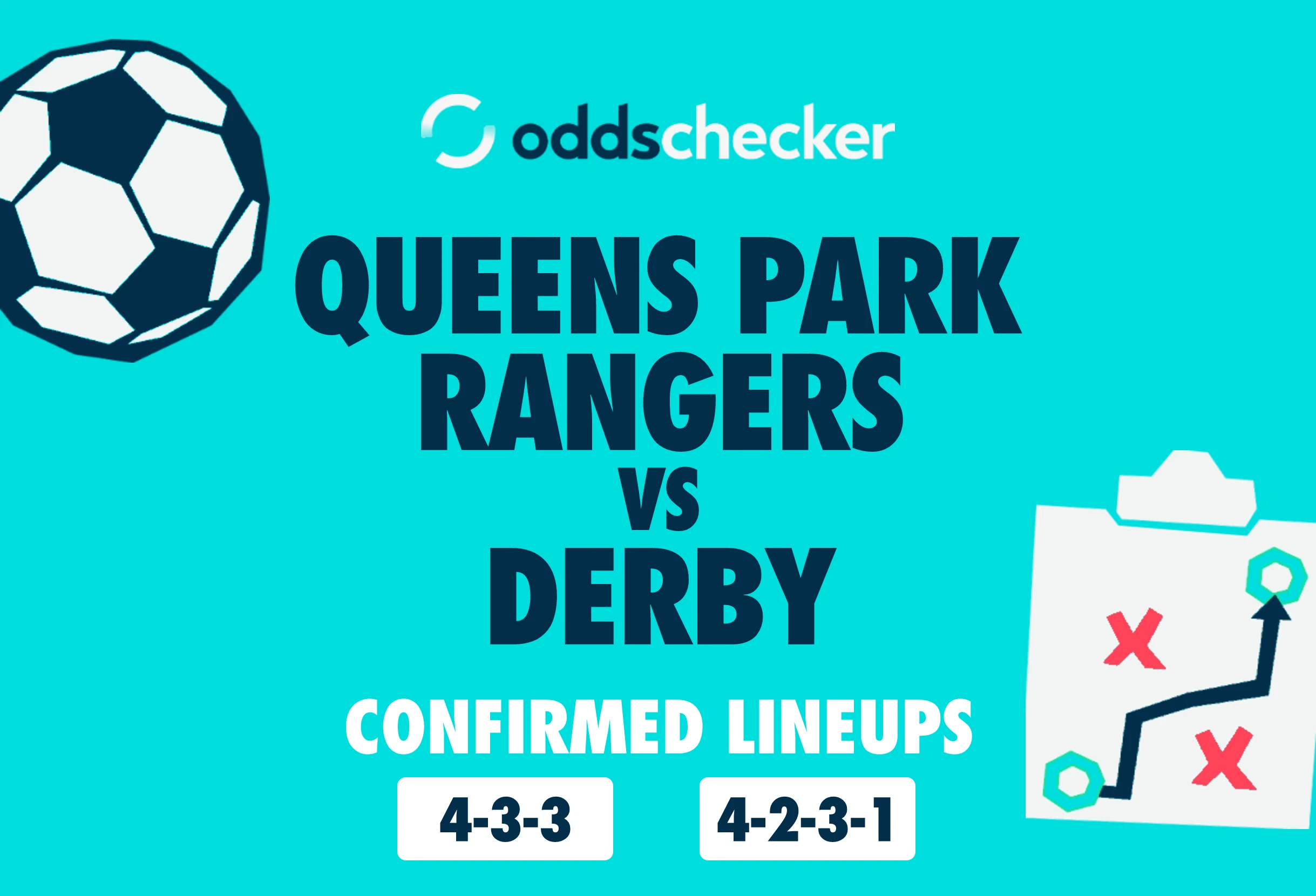 Queens Park Rangers vs Derby: Confirmed Lineups & Match Prediction