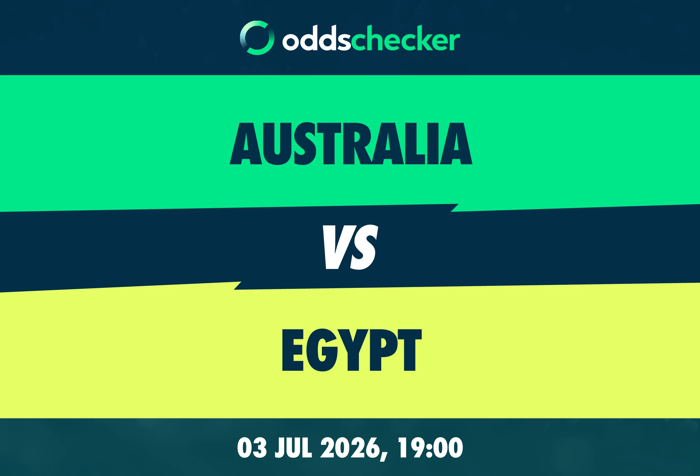 Australia vs Egypt Lineups, Prediction, Betting Tips & Odds
