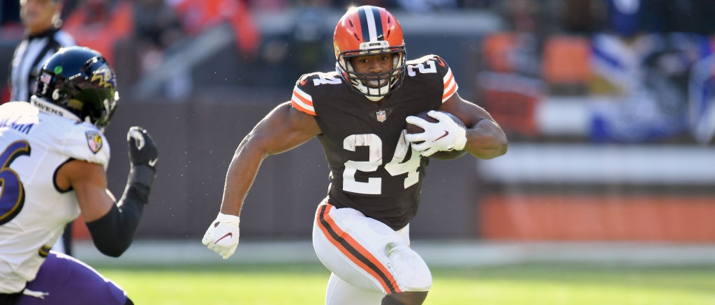 Bengals-Browns Anytime Touchdown Bet: Nick Chubb -120
