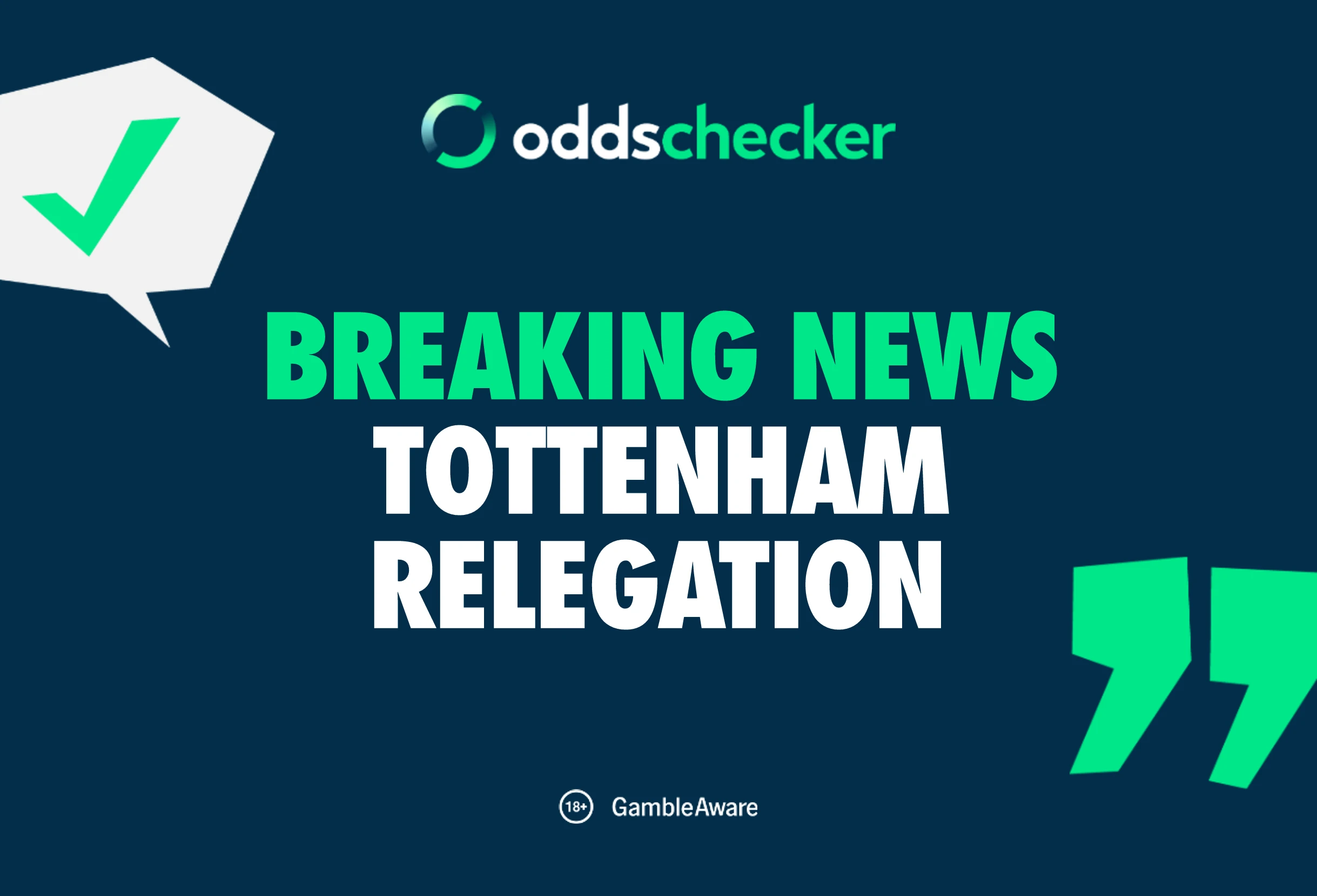Premier League Relegation: Spurs Backed As Bets Surge 900%