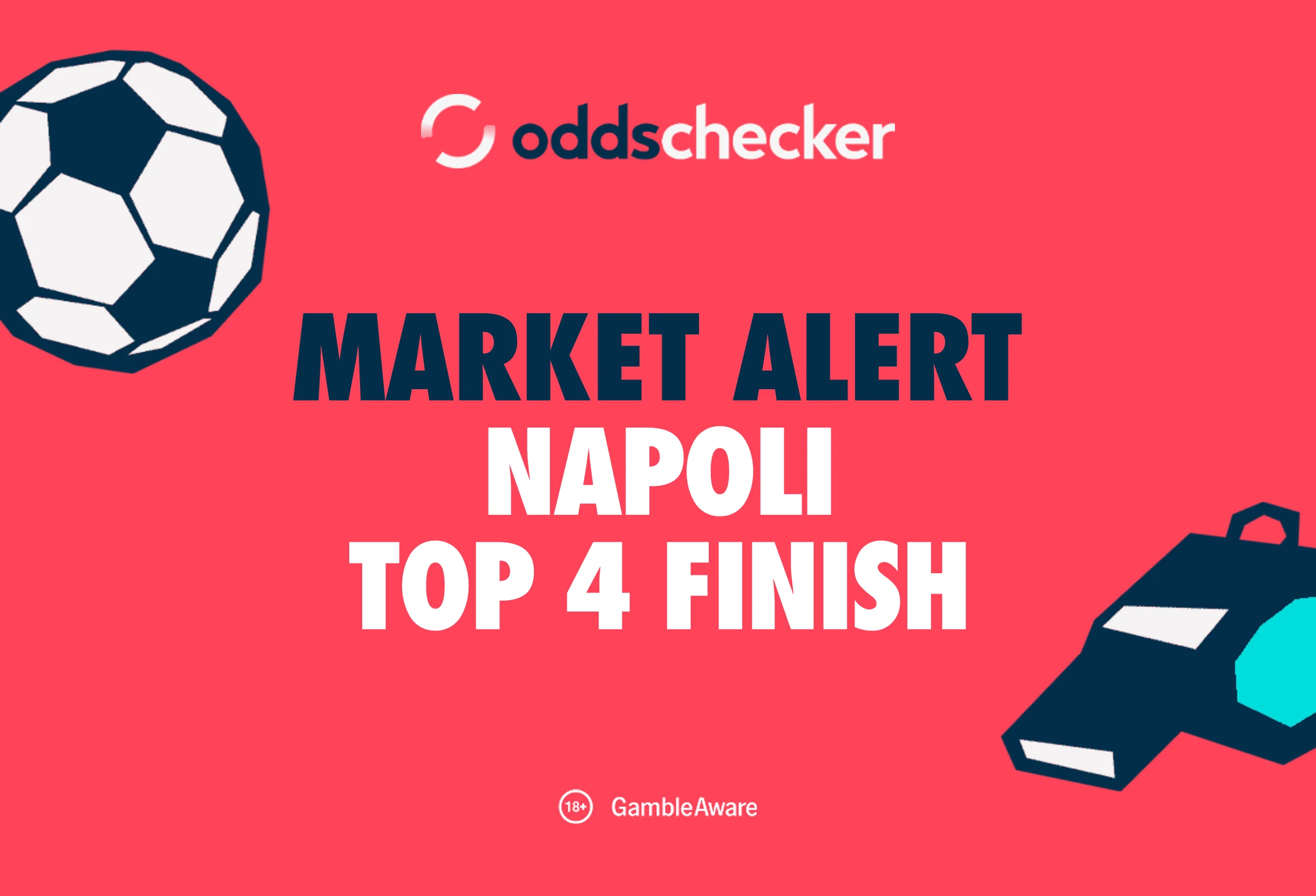 Italian Serie A Top 4 Finish Odds: Napoli Drift After Defeat
