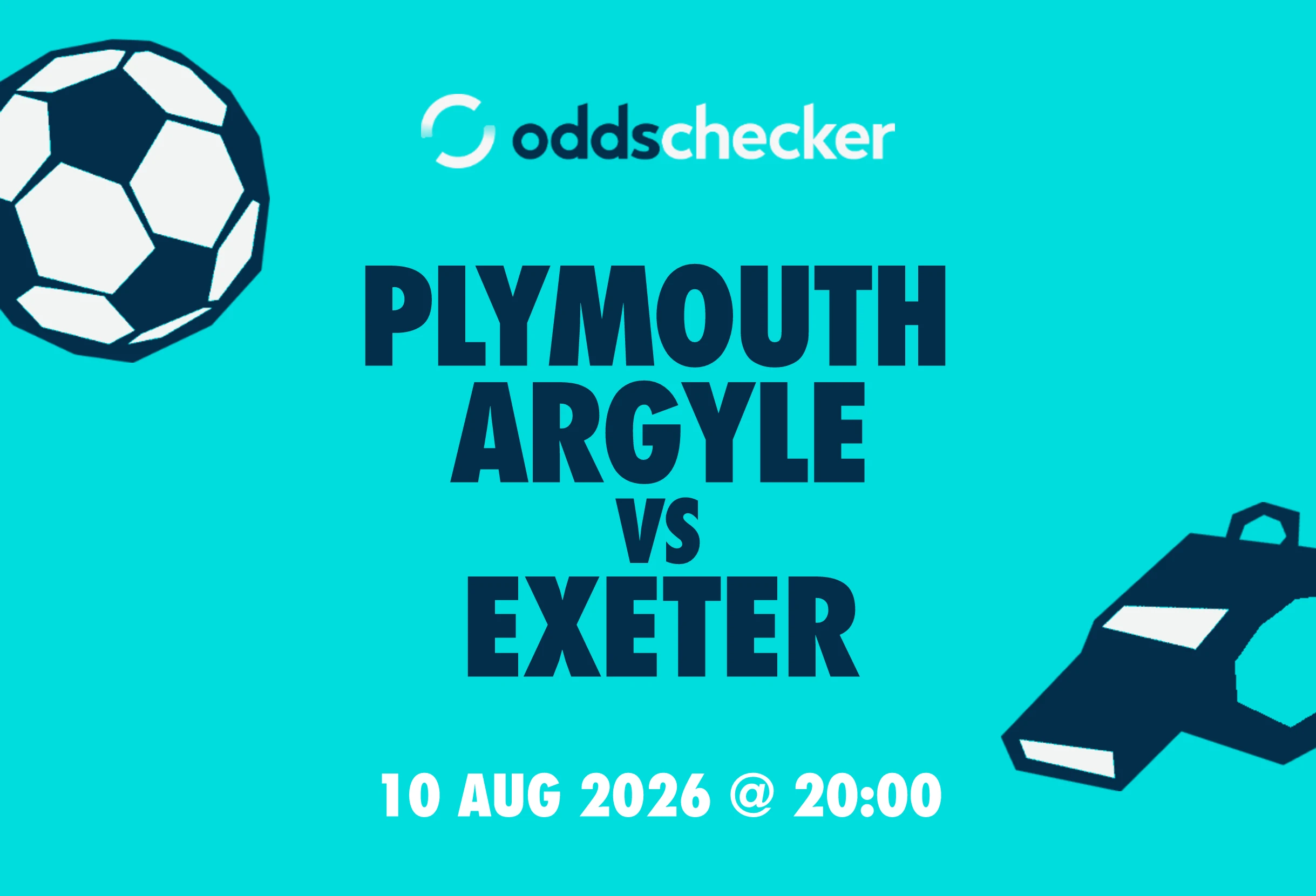 Plymouth Argyle vs Exeter Odds, Lineups & 3/1 Bet Builder Tip