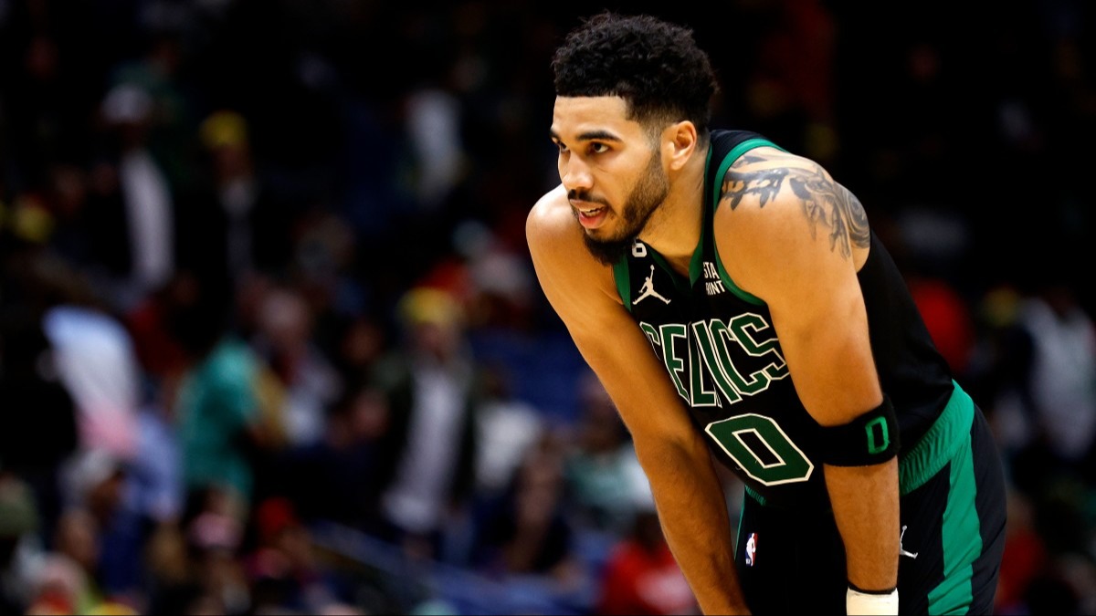 Jayson Tatum and Derrick White made a bet. Here's why White wants