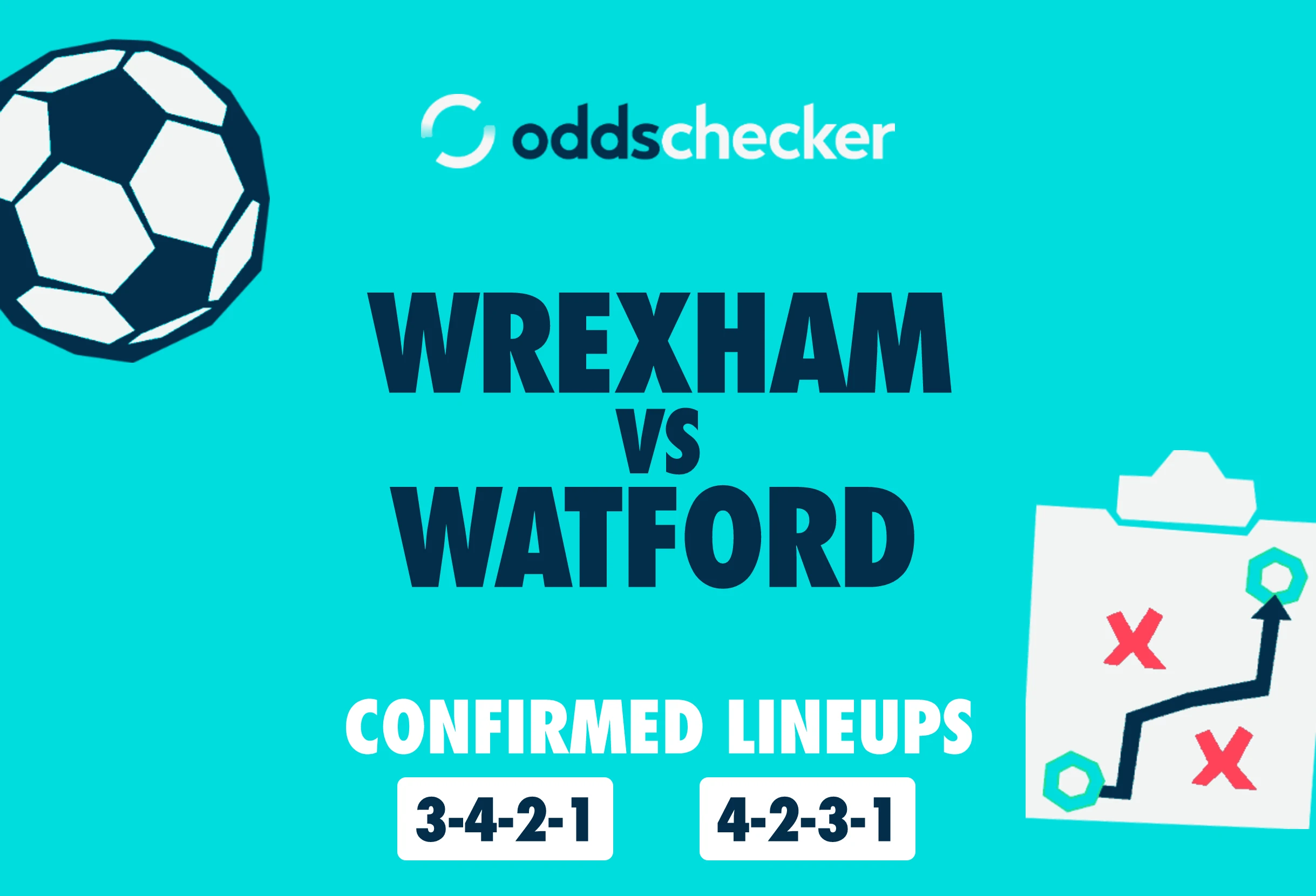 Wrexham vs Watford Confirmed Lineups