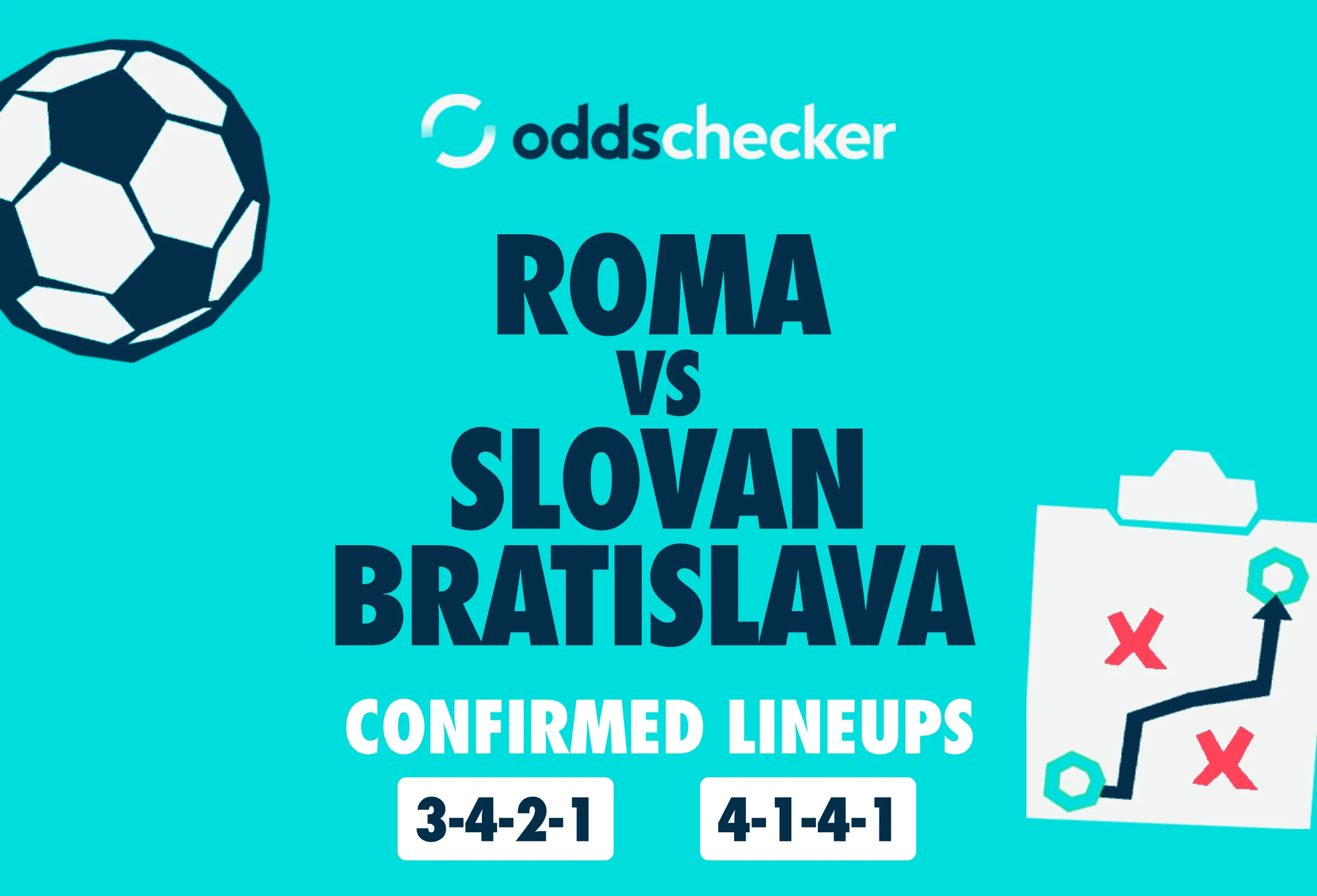 Roma vs Slovan Bratislava: Confirmed Lineups & Match Prediction