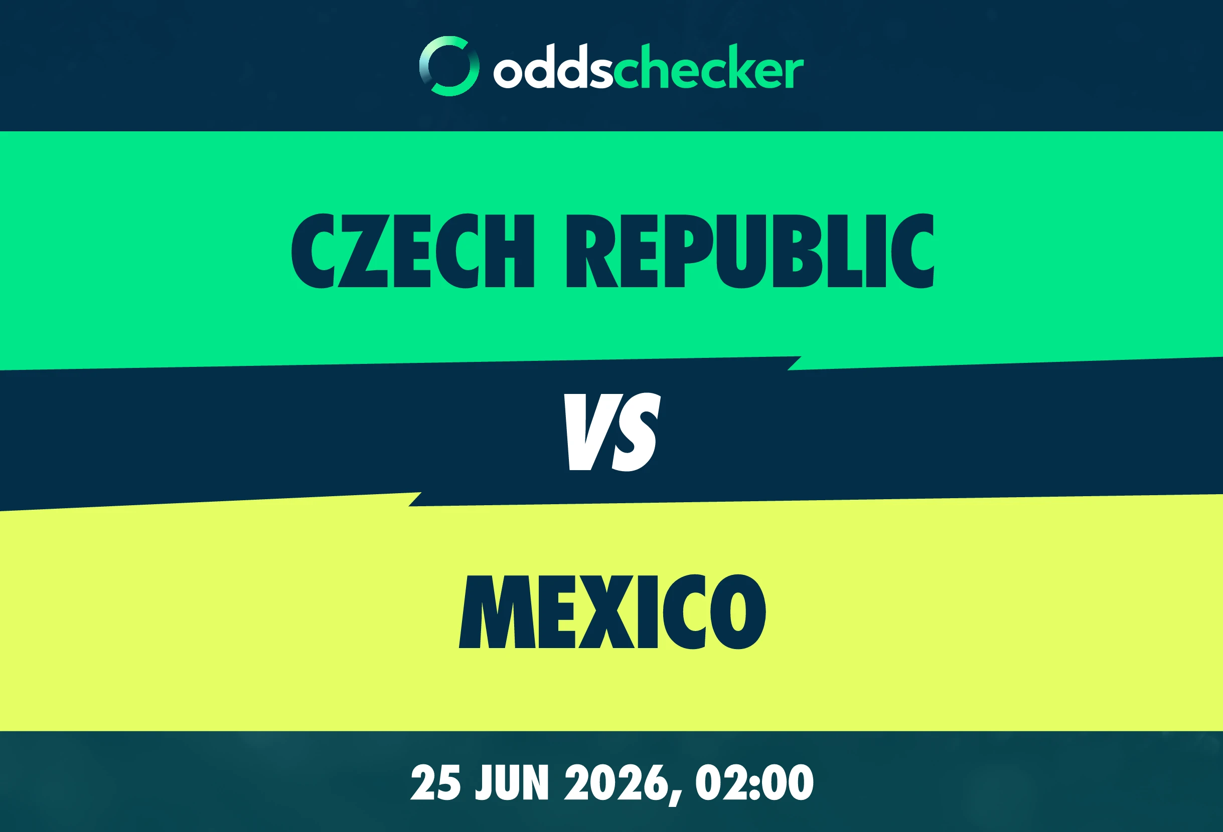 Czech Republic vs Mexico Lineups, Prediction, Betting Tips & Odds