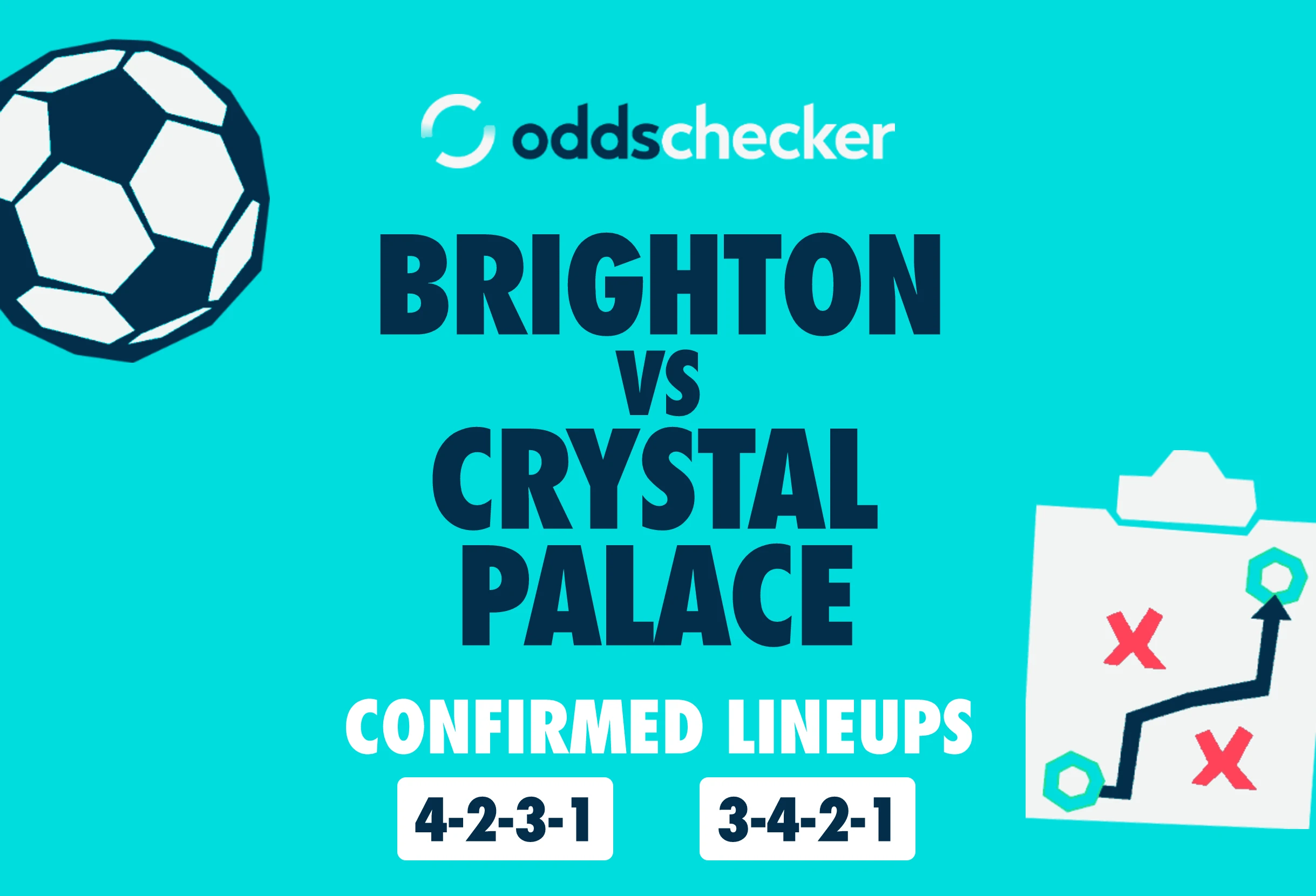 Brighton vs Crystal Palace: Confirmed Lineups & Match Prediction