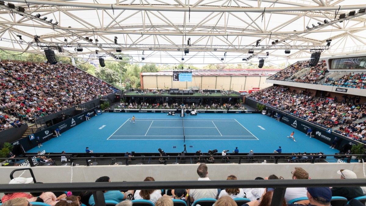 Generic Australian Tennis Court