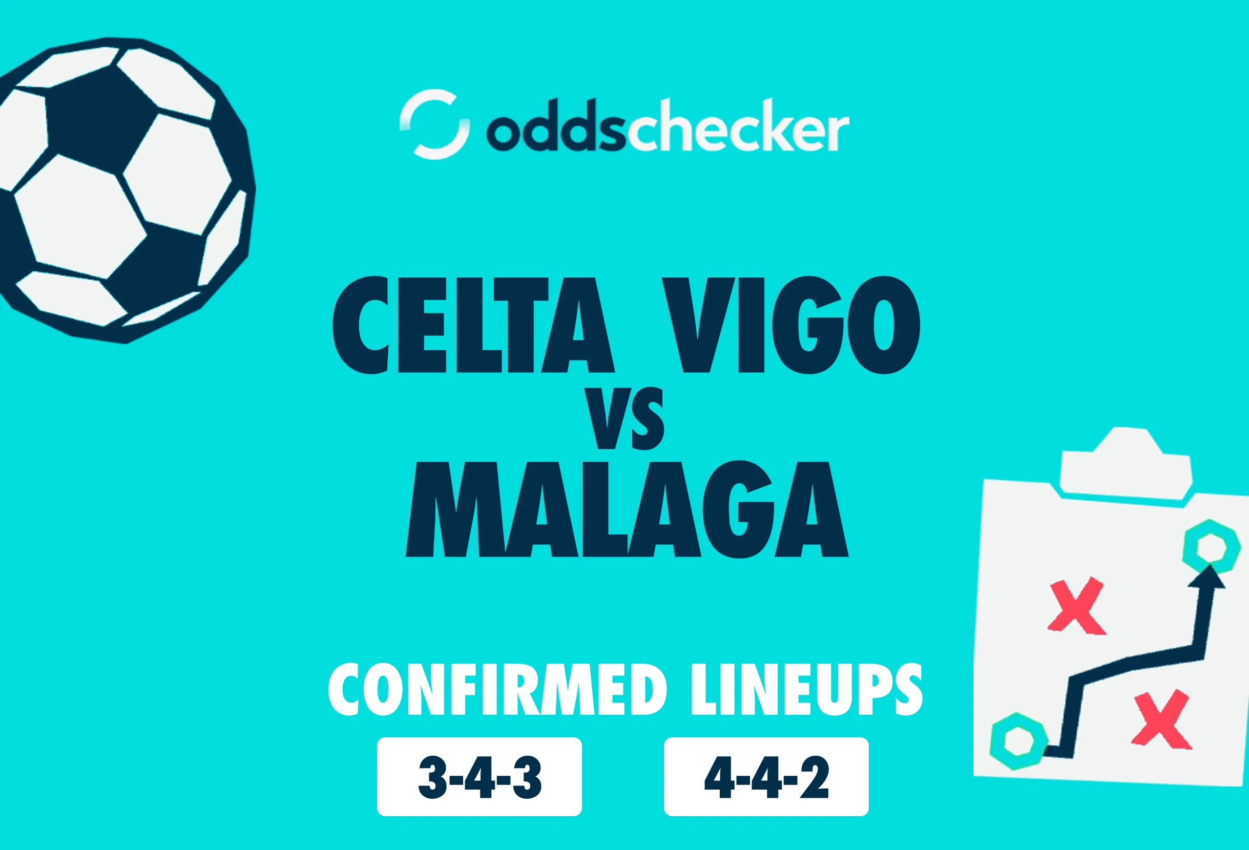 Celta Vigo vs Malaga Confirmed Lineups