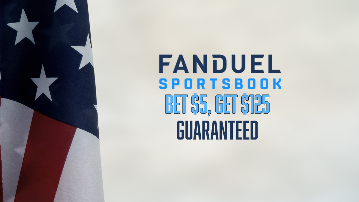 FanDuel Bet $5, Get $125 FLAG