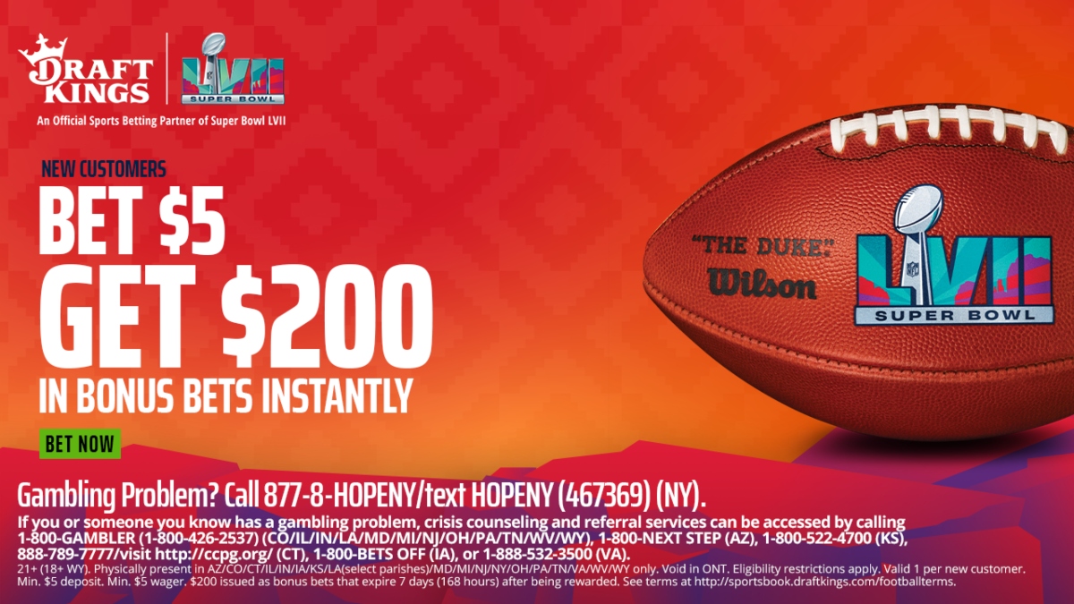 Bet $5, Get $200 Super Bowl DraftKings