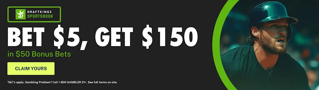 DraftKings Welcome Banner Desktop 2026