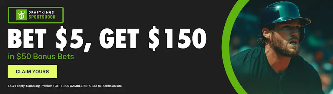 DraftKings Welcome Banner Desktop 2026