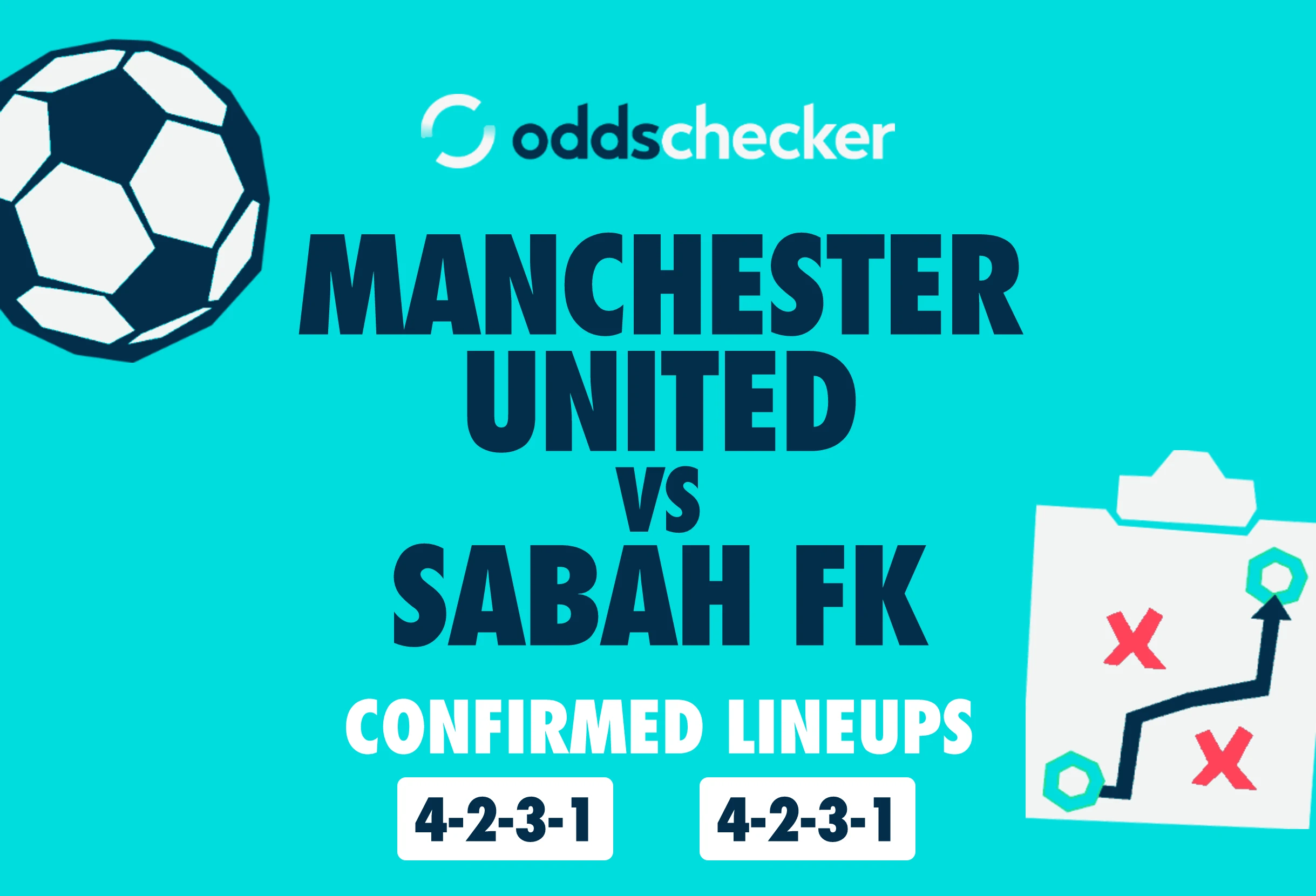 Manchester United vs Sabah FK Confirmed Lineups