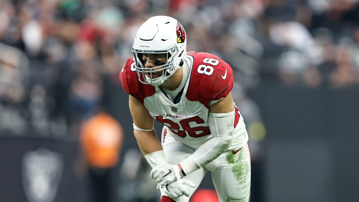 Zach Ertz player prop bets for Cardinals vs. Rams, Week 3